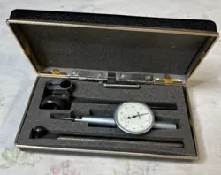MITUTOYO 513-516 DIAL TEST INDICATOR KIT WITH CASE & ACCESSORIES JEWELED JAPAN