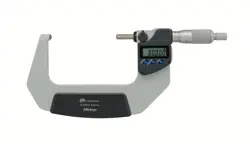 MITUTOYO DIGITAL SPHERICAL MICROMETER (75–100MM) 395-274-30 BMD-100MX