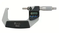MITUTOYO DIGITAL SPHERICAL MICROMETER (50–75MM) 395-273-30 BMD-75MX