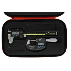 MITUTOYO 64PKA286 PRECISION MEASURING TOOL KIT,0