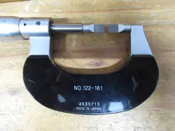 JP MITUTOYO DIRECT-ACTING BLADE MICROMETER 122-161 BLM-25W 0-25MM OUTSIDE /AF151
