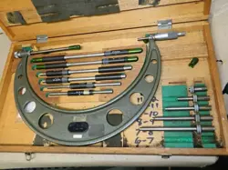 MITUTOYO INTERCHANGEABLE ANVIL MICROMTER SET 6