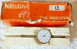 MITUTOYO LONG RANGE LARGE FACE DIAL INDICATOR CODE NO: 3060, 0.01MM-80MM.
