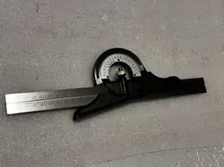 MITUTOYO COMBINATION SQUARE PROTRACTOR HEAD WITH RULER
