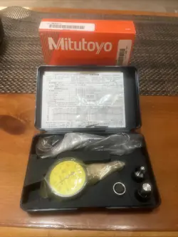 🇺🇸NEW MITUTOYO 513-405-10T - DIAL TEST INDICATOR 2 MICRON GRAD