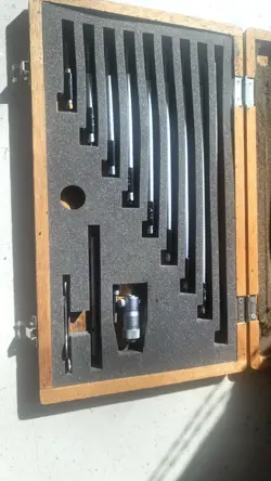 MITUTOYO MACHINIST 3-12” DEPTH MICROMETER