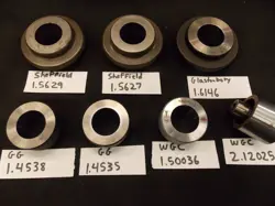 DIAL BORE GAGE MASTER SETTING RING GAUGE SHEFFIELD 1.453 1.50 1.562 1.614 PROBE