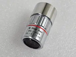 MITUTOYO OBJECTIVE LENS M PLAN APO 5X / 0.14 ∞/0 F=200 #2