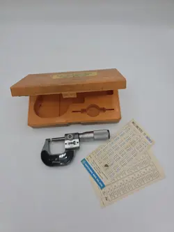 MITUTOYO MICROMETER CALIPER 0-1