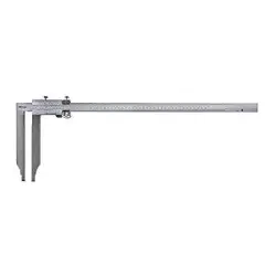 MITUTOYO 534-106 VERNIER CALIPER, STEEL, NIB STYLE, LONG JAW, 0-20” RANGE