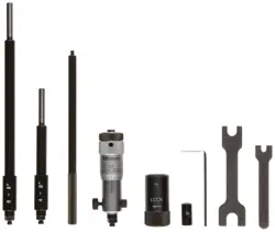 MITUTOYO 141-004 VERNIER INSIDE MICROMETER CARBIDE TIPPED FACE ROD TYPE