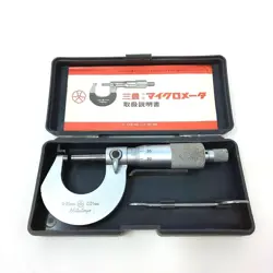 MITUTOYO OUTSIDE MICROMETER 525A-05 M210-25(101-229) 0-25MM 0.01MM USED FROM JP