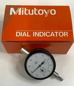 MITUTOYO NO. 2356-50 DIAL INDICATOR IOB, RANGE 0-1 IN., GRADUATIONS 0.001