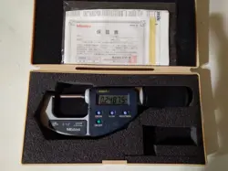 MITUTOYO DIGITAL MICROMETER 0