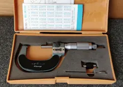 MITUTOYO 193-212 DIGITAL MICROMETER 1-2