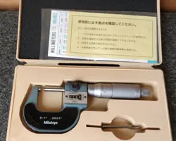 NICE!!  193-211 MITUTOYO DIGITAL COUNTER OUTSIDE MICROMETER 0-1