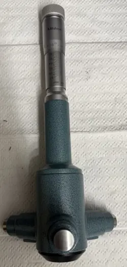 MITUTOYO 368 HOLTEST 3 POINT BORE INSIDE MICROMETER 5-6″ RANGE  0.0002″ CLEAN***
