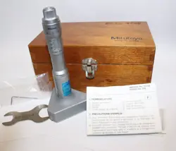MITUTOYO D1-22-1109 3-POINT INTERNAL MICROMETER HOLTEST 75-88MM