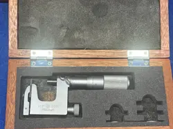 MICROMETER 0-1  INTERCHANGEABLE ANVIL  MITUTOYO 117-107             Q-497