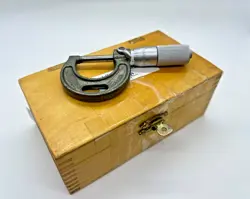 MITUTOYO VERNIER OUTSIDE MICROMETER - 0-1