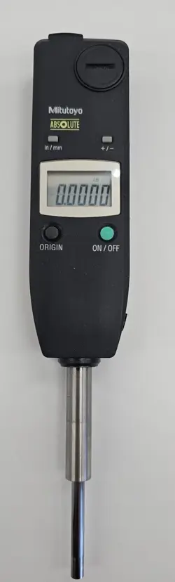 MITUTOYO ID-U1025E ABSOLUTE DIGITAL INDICATOR: 0 IN TO 1 IN RANGE - USED