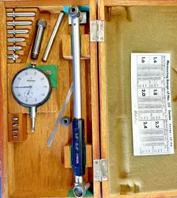 MITUTOYO BORE GAGE MEASUREING RANGE OF NO. 511 SERIES RANGE 1.4