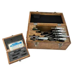 MITUTOYO OMST-6V 103-907A 6-PIECE OUTSIDE MICROMETER SET