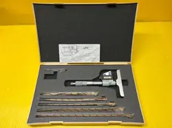 MITUTOYO 329-511 DCM100-150DM DIGITAL DEPTH MICROMETER 100-150MM USED