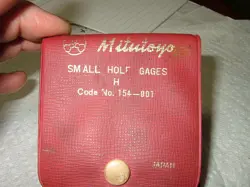 MITUTOYO SMALL HOLE  GAGE SET