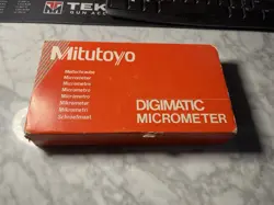 MITUTOYO DIGITAL MICROMETER 395-742-10