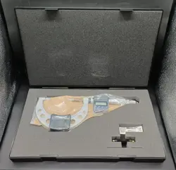 MITUTOYO BLM-75MX DIGIMATIC STRAIGHT-RUN BLADE MICROMETER