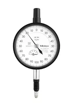 MITUTOYO 2109A-70 DIAL INDICATOR DG 0.001 GRAD, 0-1MM RANGE