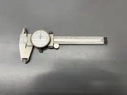VINTAGE MITUTOYO 4” 100MM MACHINIST DIAL CALIPER - VGC - MADE IN JAPAN