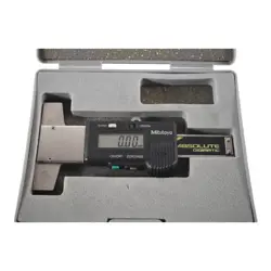 MITUTOYO 571-200MOT-10 TIRE THREAD LCD DEPTH GAUGE, 0-1''/0-25.4MM RANGE, 0.0005
