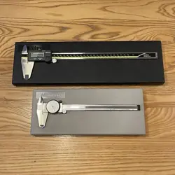 MITUTOYO DIGITAL CALIPER 300MM   BONUS (DIAL CALIPER) SET JAPAN