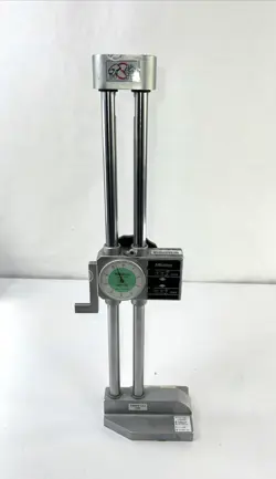 MITUTOYO DIAL HEIGHT GAGE W/DIGITAL COUNTER .001