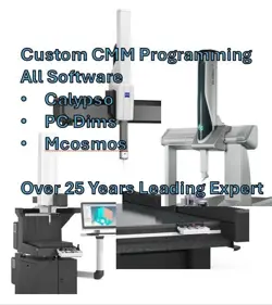 ZEISS XXT - VAST XT CALYPSO PROGRAMMING / HEXAGON PC DIMS / MITUTOYO MCOSMOS