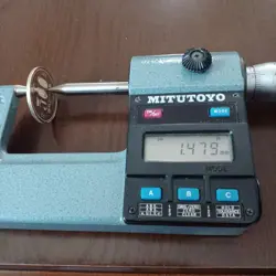 MITUTOYO DIGITAL MICROMETER 293 SERIES WITH BOX JAPAN
