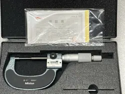 MITUTOYO 1 INCH, 131-166 MECHANICAL SPLINE MICROMETER