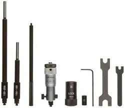 MITUTOYO 141-205 INSIDE MICROMETER, 0.01MM RESOLUTION, 50-200MM RANGE