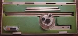 MITUTOYO 187-907 UNIVERSAL BEVEL PROTRACTOR 150MM BLADE