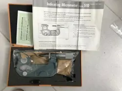 NEW UNOPENED MITUTOYO MICROMETER JEWELED 510-102 25-50MM 0.001MM METRIC