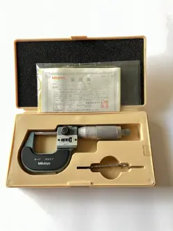 PRISTINE! MITUTOYO DIGITAL COUNTER OUTSIDE MICROMETER 0-1