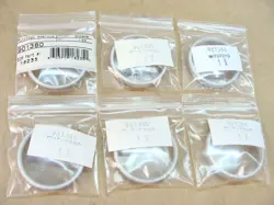 NEW LOT OF 6 MITUTOYO 901380 BEZEL LENS INDICATOR DIAL CALIPER ETC