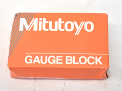 MITUTOYO GAUGE BLOCK RECTANGULAR STEEL .7