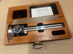MITUTOYO 505-637-60 DIAL CALIPER MILLENNIUM SERIES