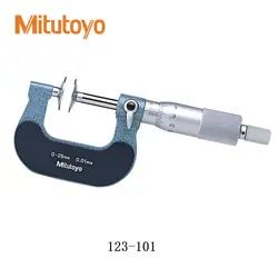 1 PCS  MITUTOYO    123-101  MECHANICAL MICROMETER  0-25MM