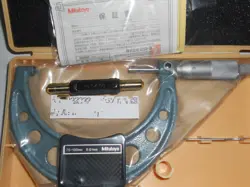 1 PCS BRAND NEW MITUTOYO 103-140-10 OUTSIDE MICROMETER 75-100MM 0.01MM