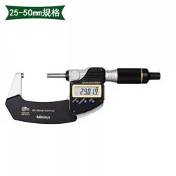 1 PCS  MITUTOYO 293-141-30 DIGITAL MICROMETER 25-50MM /0.001MM