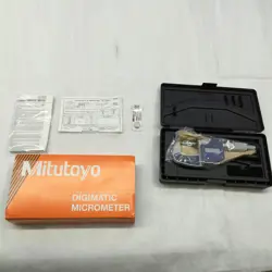 1 PCS  MITUTOYO 293-821-30 0-25MM DIGITAL MICROMETER